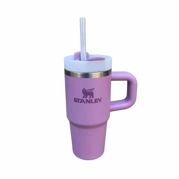 Stanley Youth Purple Quencher Thermos Bottle Travel Mug with Straw 14 oz - Picture 4 of 7
